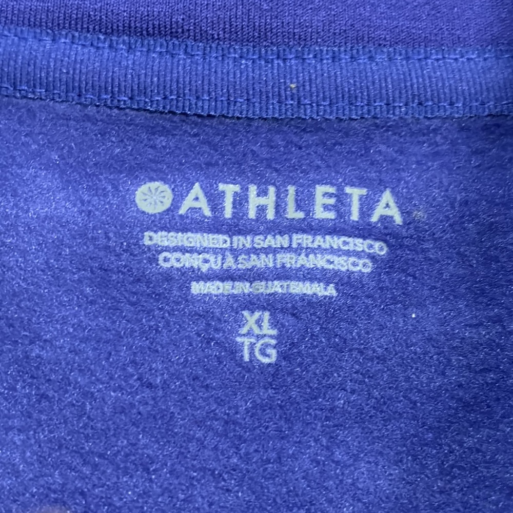 **NWT** Athleta Altitude Polartec Half Zip Up Sweatshirt - Picture 5 of 9
